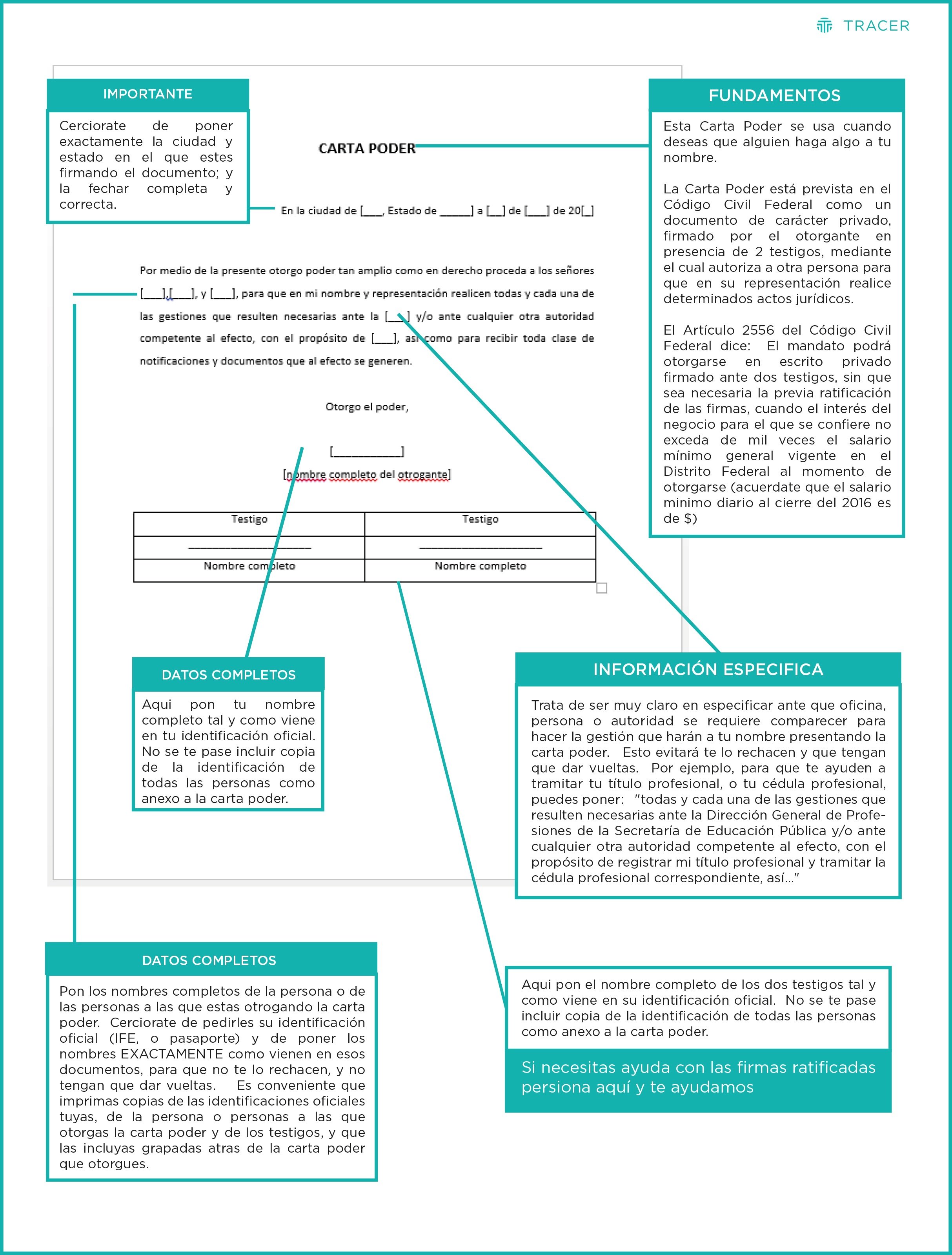 Como Redactar Una Carta Poder Ejemplos – Nuevo Ejemplo